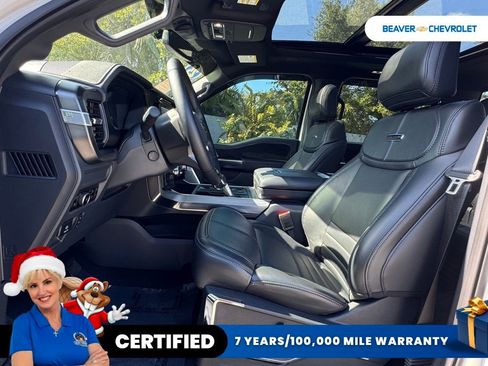 Used 2025 Ford F150 Platinum w/ Equipment Group 702A High image 14