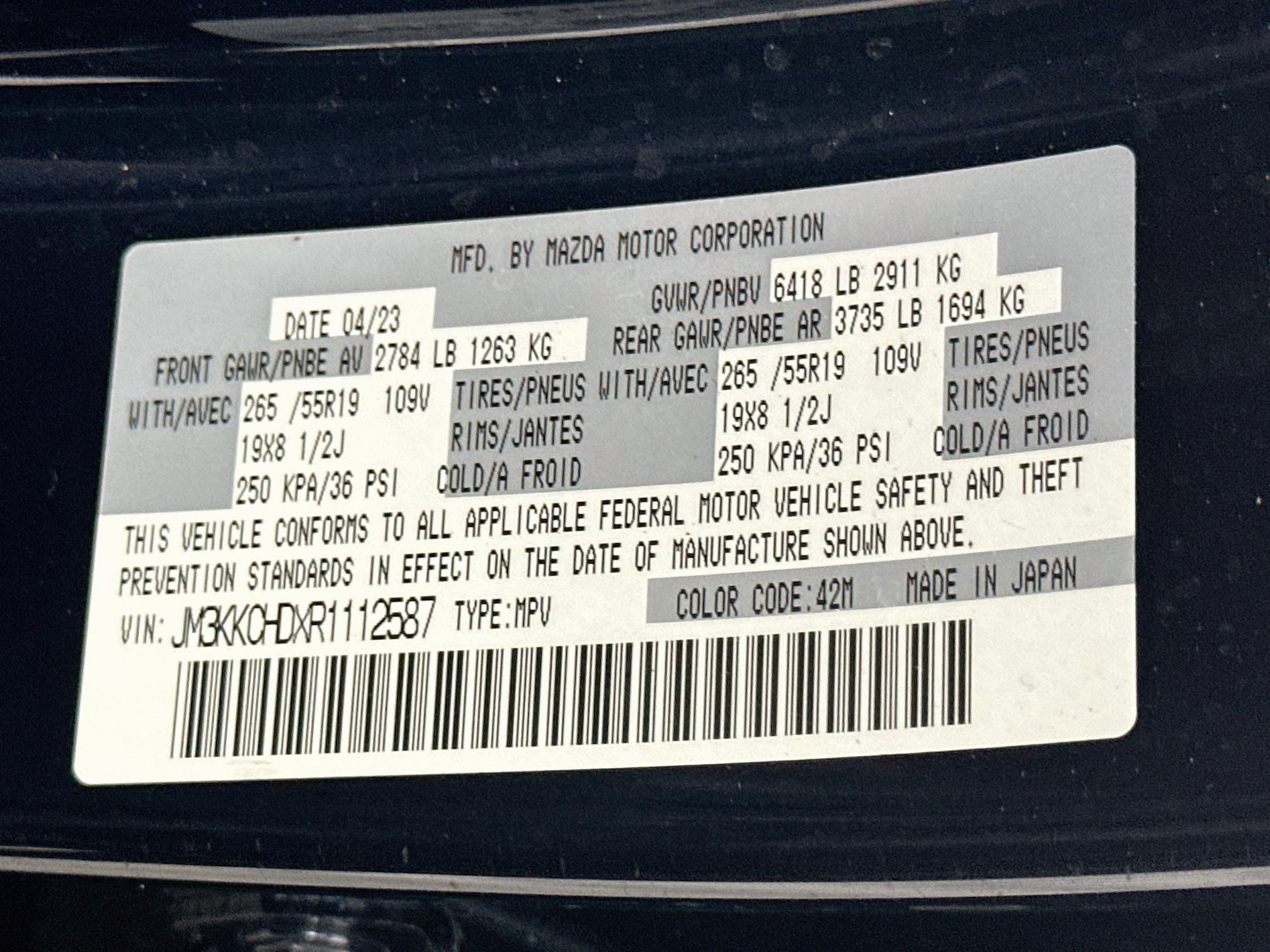 Used 2024 MAZDA CX-90 3.3 Turbo w/ Preferred Plus AWD/4WD image 12