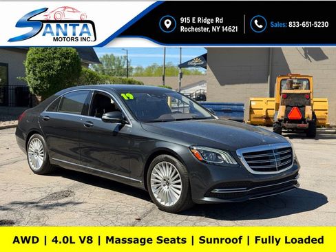 Used 2019 Mercedes-Benz S 560 4MATIC Sedan image 3