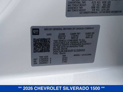 New 2026 Chevrolet Silverado 1500 LT w/ All Star Edition Plus AWD/4WD image 26