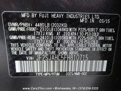 Used 2015 Subaru Forester 2.5i Limited w/ Popular Package #1 image 37