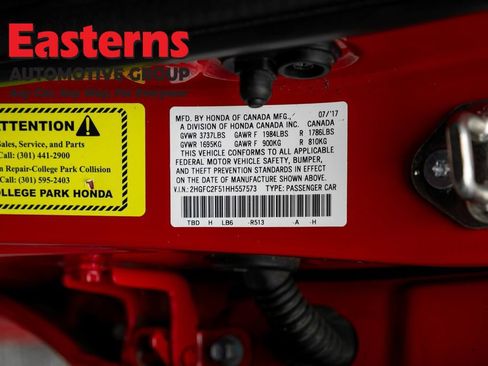 Used 2017 Honda Civic LX image 32