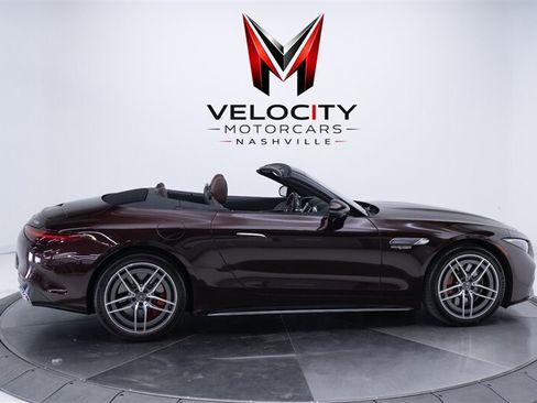 Used 2024 Mercedes-Benz SL 55 AMG 4MATIC w/ Manufactur Interior Package image 13