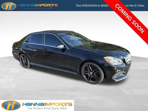 Used 2016 Mercedes-Benz E 350 4MATIC Sedan w/ Premium Package image 1