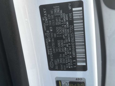 Certified 2022 Hyundai Palisade SEL w/ 8P Bench Seat Package image 32