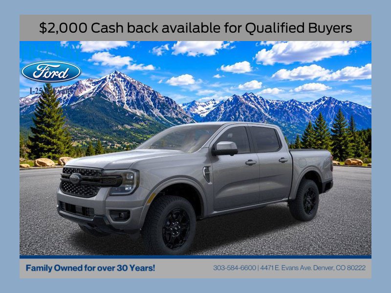 New 2026 Ford Ranger Lariat w/ FX4 Off-Road Package AWD/4WD 360° Tour