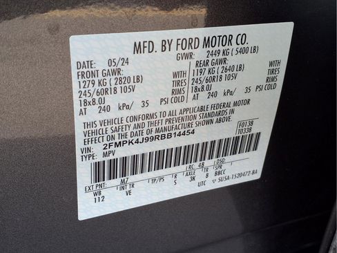Used 2024 Ford Edge SEL w/ Convenience Package AWD/4WD image 24