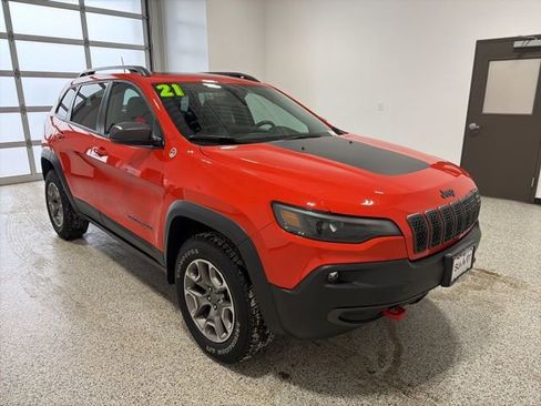 Used 2021 Jeep Cherokee Trailhawk w/ Sun, Sound & Nav Group image 3