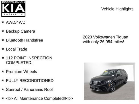 Used 2023 Volkswagen Tiguan SE w/ Panoramic Sunroof Package image 8