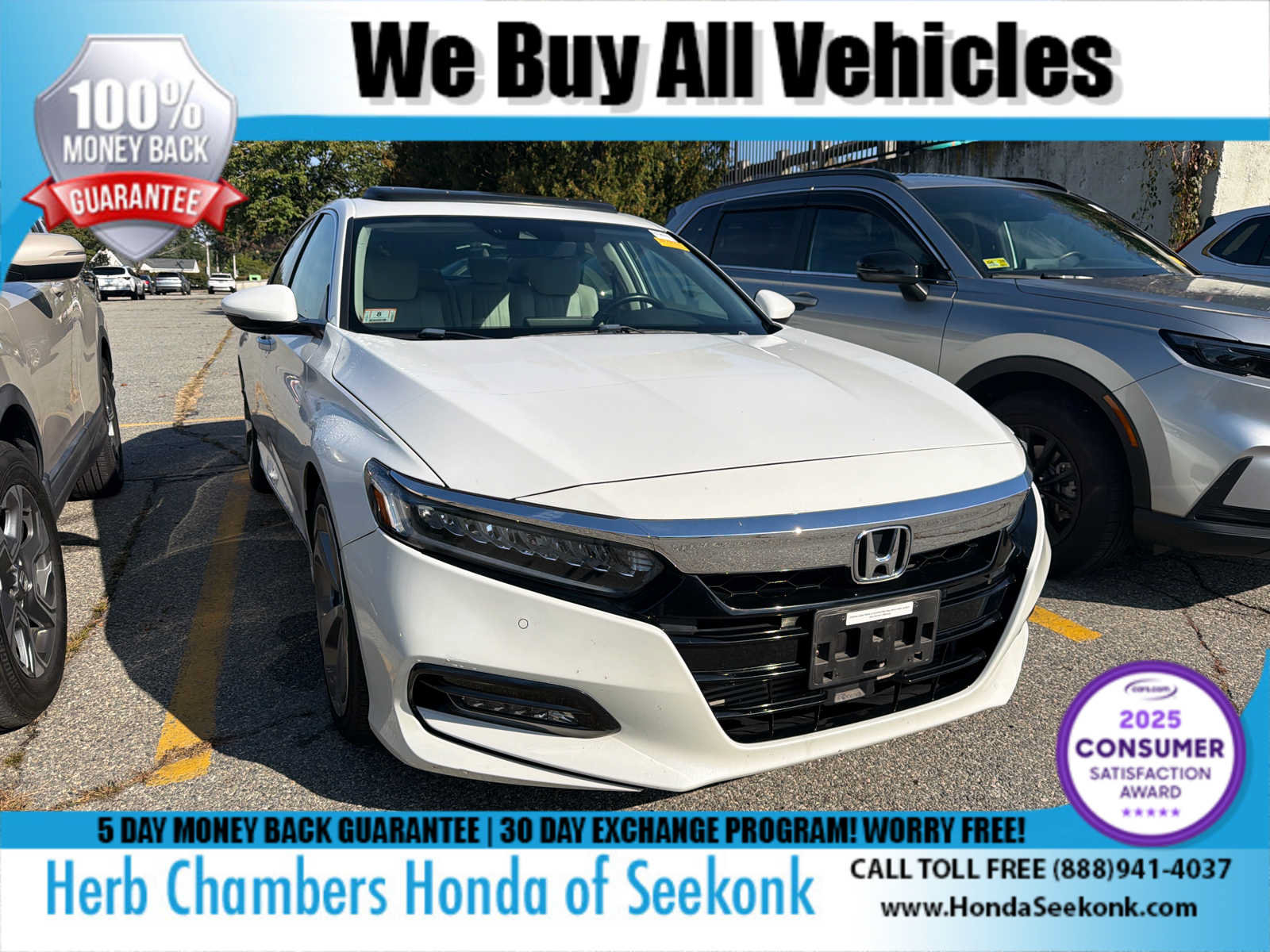 Used 2018 Honda Accord Touring image 1