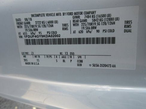Used 2019 Ford F450 XL w/ XL Value Package RWD image 44