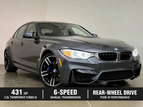 Used 2016 BMW M3 RWD image 1