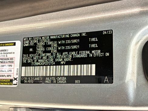 Used 2023 Lexus RX 350 w/ Cold Area Package AWD/4WD image 18