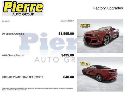 Used 2022 Chevrolet Camaro ZL1 image 13