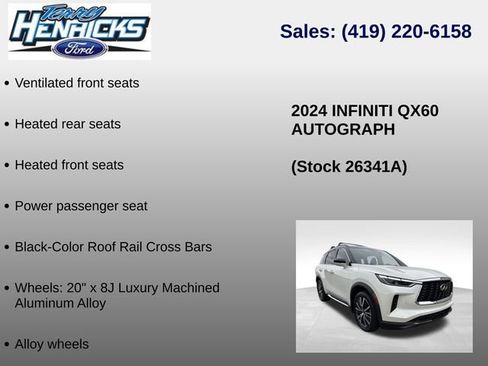 Used 2024 INFINITI QX60 Autograph AWD/4WD image 23