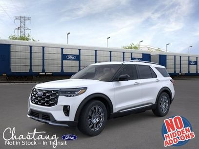 New 2026 Ford Explorer Platinum