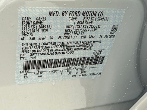 New 2025 Ford Maverick Lariat w/ Black Appearance Package image 41