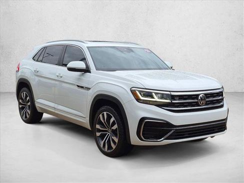 Used 2021 Volkswagen Atlas Cross Sport SEL R-Line FWD image 3