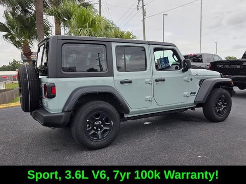Used 2024 Jeep Wrangler Unlimited Sport AWD/4WD image 7