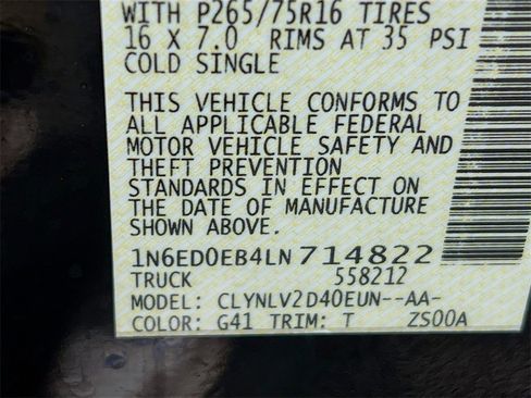 Used 2020 Nissan Frontier PRO-4X image 33