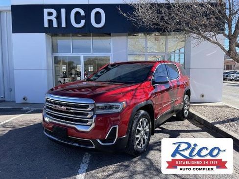 Certified 2022 GMC Acadia SLE w/ LPO, Bright Accent Package image 1