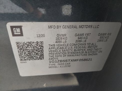 Used 2021 Chevrolet Malibu LS FWD image 33