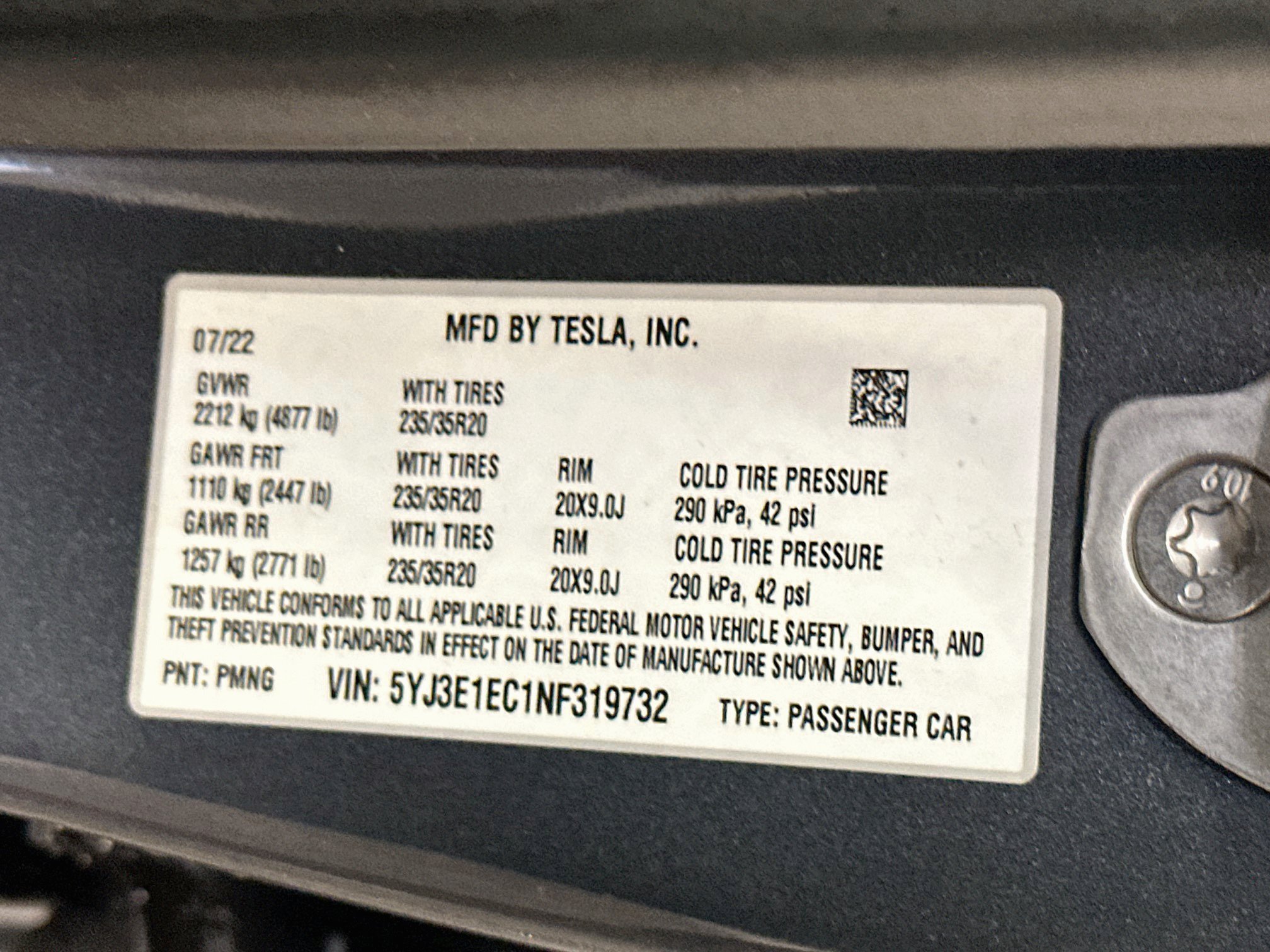 Used 2022 Tesla Model 3 Performance AWD/4WD image 12