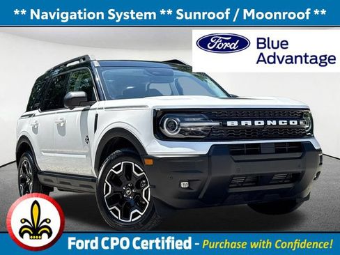 Certified 2025 Ford Bronco Sport Outer Banks w/ Outer Banks Tech Package+ AWD/4WD image 1