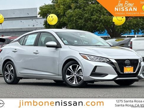 Certified 2022 Nissan Sentra SV FWD image 1