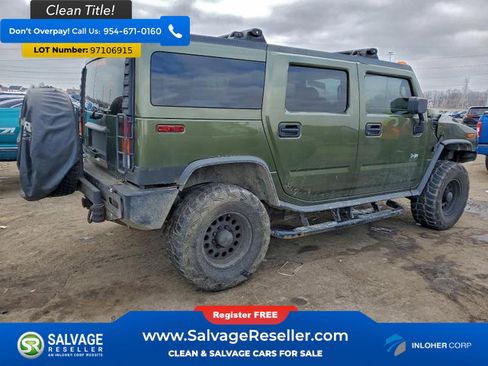 Used 2004 HUMMER H2 4dr Sport w/ Preferred Equipment Group image 4