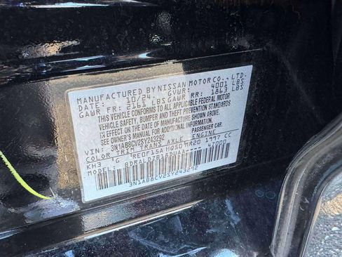 Certified 2025 Nissan Sentra SV w/ All-Weather Package image 18