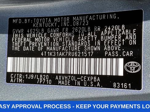 Used 2024 Toyota Camry XSE w/ Navigation Package FWD image 25