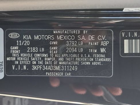 Used 2021 Kia Forte GT-Line FWD image 27