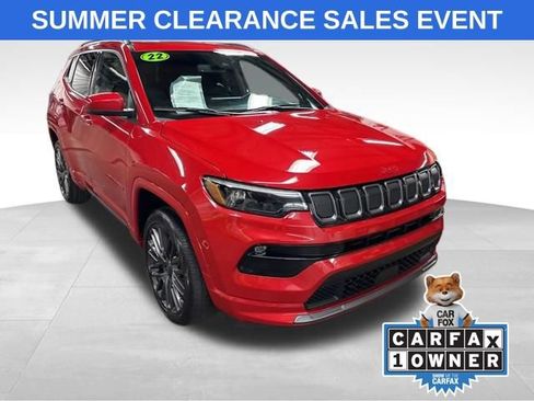 Used 2022 Jeep Compass Limited w/ (RED) Package AWD/4WD image 2