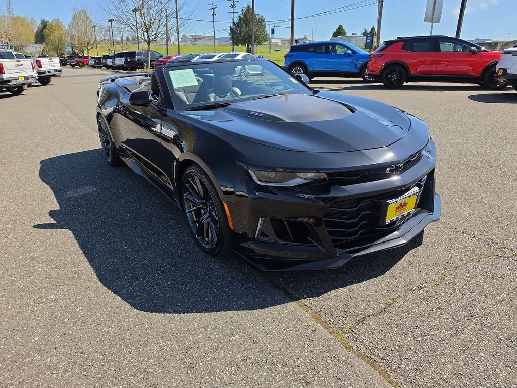 Certified 2021 Chevrolet Camaro ZL1 w/ LPO, ZL1 Protection Package RWD image 8