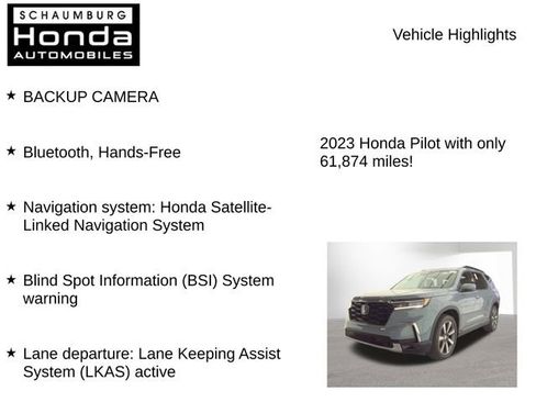 Certified 2023 Honda Pilot Touring image 7