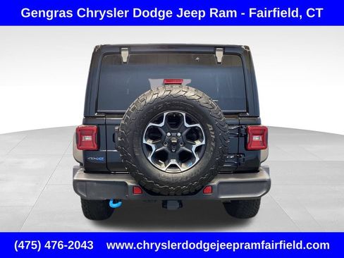 Certified 2022 Jeep Wrangler Unlimited Rubicon 4xe w/ Cold Weather Group AWD/4WD image 5