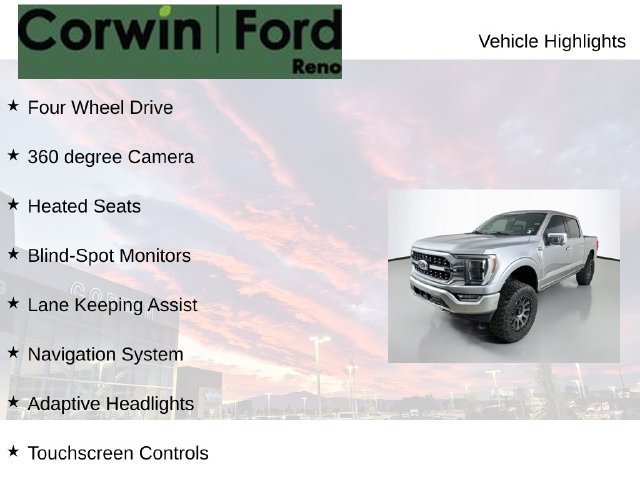 Certified 2021 Ford F150 Platinum w/ Equipment Group 701A High AWD/4WD image 7
