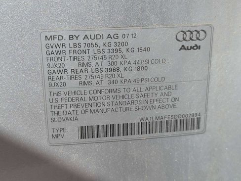 Used 2013 Audi Q7 TDI Premium Plus AWD/4WD image 34