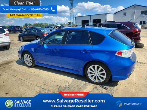 Used 2008 Subaru Impreza WRX Hatchback AWD/4WD image 3