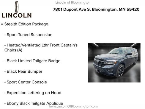 Used 2022 Ford Expedition Max Limited image 9