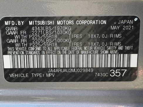 Used 2021 Mitsubishi Outlander Sport SE AWD/4WD image 36