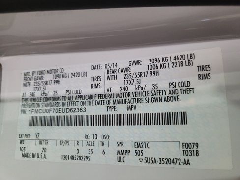 Used 2014 Ford Escape S FWD image 33