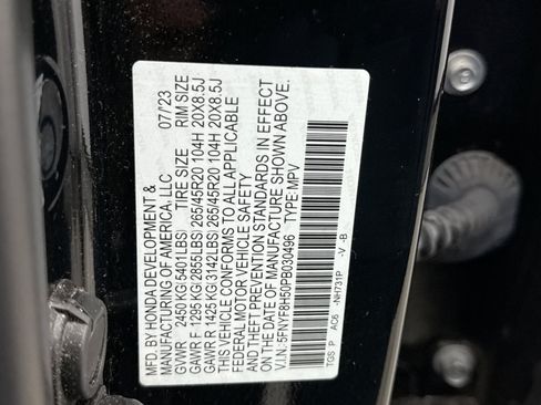 Used 2023 Honda Passport EX-L image 12