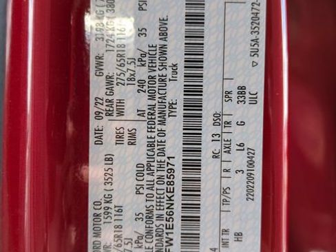 Certified 2022 Ford F150 Lariat AWD/4WD image 23