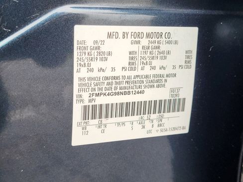 Certified 2022 Ford Edge SE w/ Black Appearance Package image 32