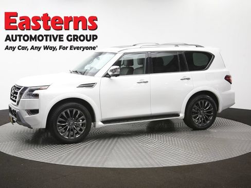 Used 2023 Nissan Armada Platinum w/ Captain's Chairs Package AWD/4WD image 65