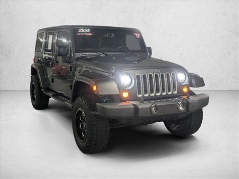 Used 2017 Jeep Wrangler Unlimited Sahara w/ Max Tow Package image 3