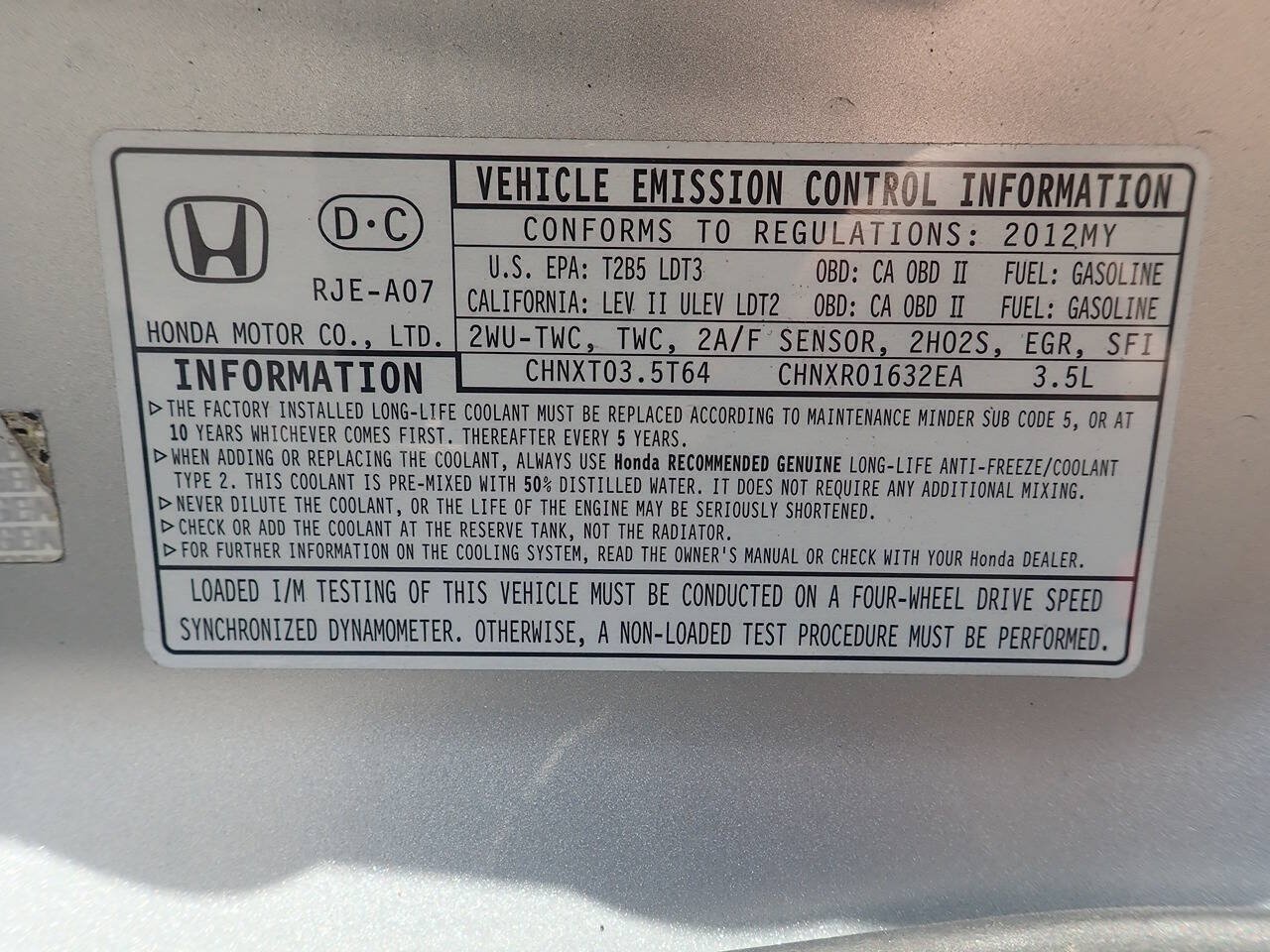 Used 2012 Honda Ridgeline Sport image 38