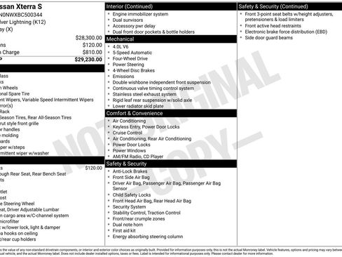 Used 2011 Nissan Xterra S image 15
